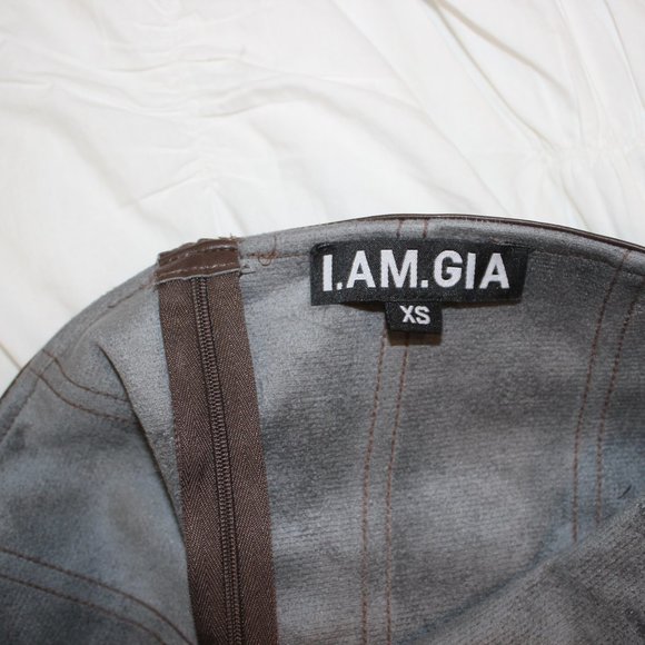 I.AM.GIA VENA TOP BROWN XS - Picture 7 of 8